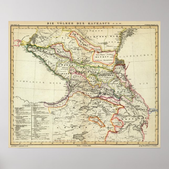 Kaukasus Poster (Framsidan)