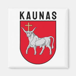 Kaunas jackat av arm, Litauen Magnet