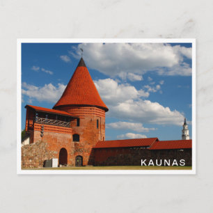 Kaunas slott vykort