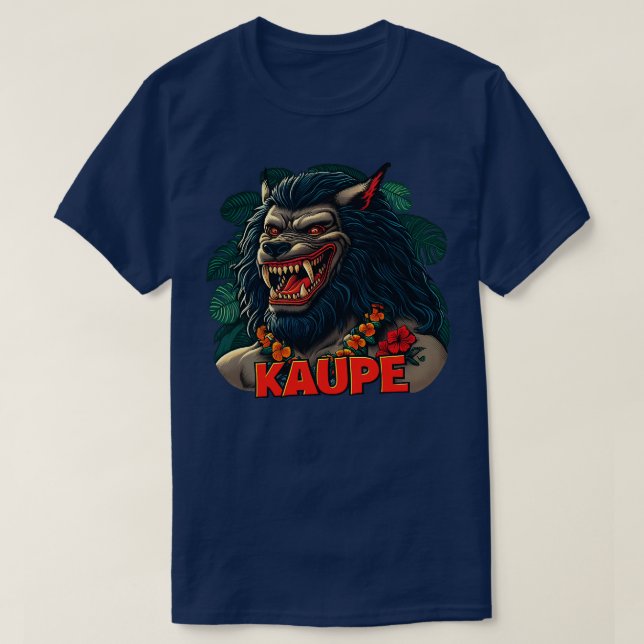 Kaupe Hawaiian Werevari Hawaii T Shirt (Design framsida)