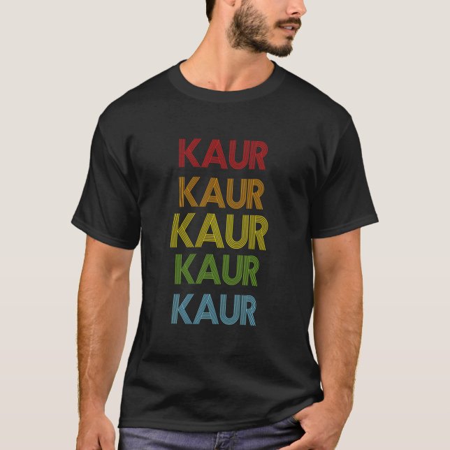 Kaur Namn T Shirt (Framsida)
