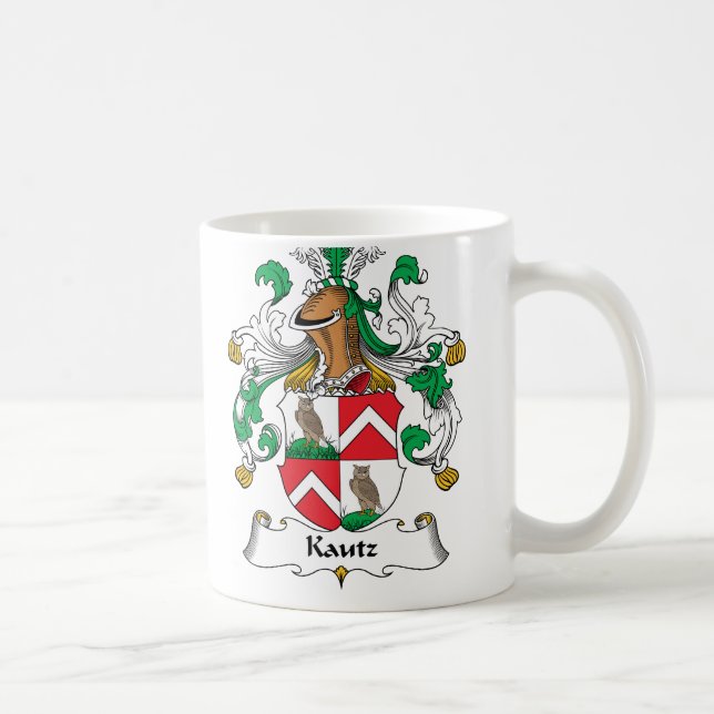 Kautz familjvapensköld kaffemugg (Höger)
