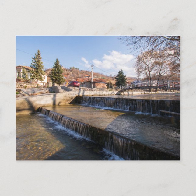 Kavadarci, vykort för Makedonien (Framsida)