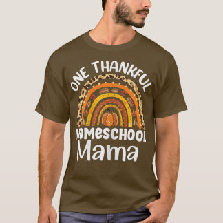 Kavaj En tacksam homeschool mamma hösten Ba T Shirt