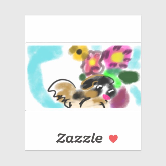 Kavalkjer spaniel  klistermärken (Ark)