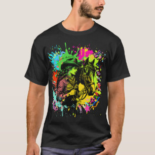 kavallo-abstrakt konst t shirt