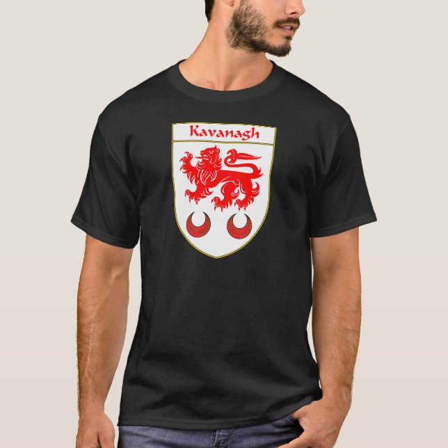 Kavanagh vapensköld-/familjvapensköld tee shirt (Framsida)