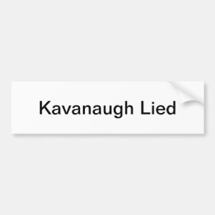 Kavanaugh låg bildekalet bildekal