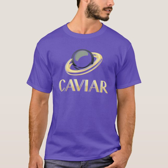 kaviar t shirt (Framsida)