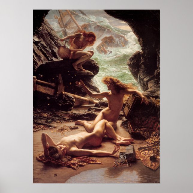 Kavla stormen Nymphs Poster (Framsidan)