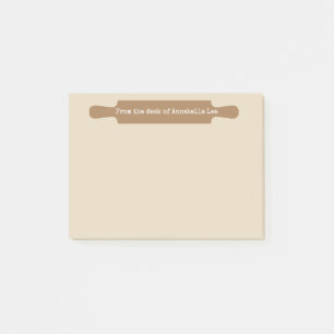 Kavlen personifierar post-it block