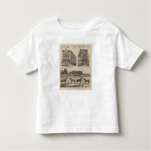 Kaw dallantgård, Marion och Topeka, Kansas T-shirt