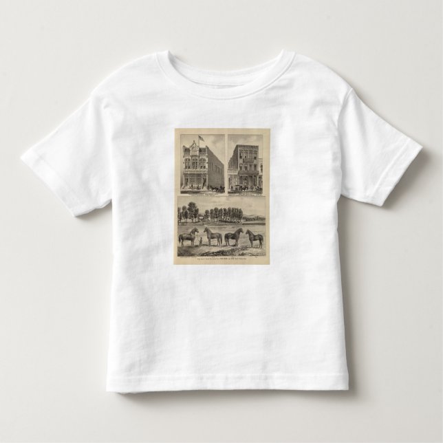 Kaw dallantgård, Marion och Topeka, Kansas T-shirt (Framsida)