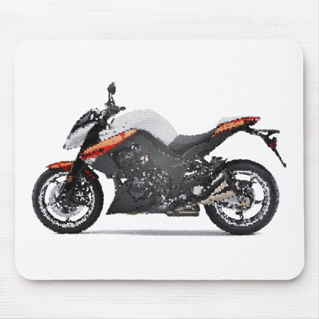 Kaw Z1000 gen3 2009+ knäckt Musmatta (Framsidan)