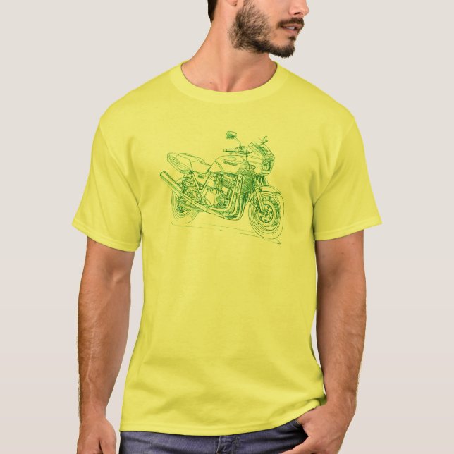 Kaw ZRX 1200 T Shirt (Framsida)