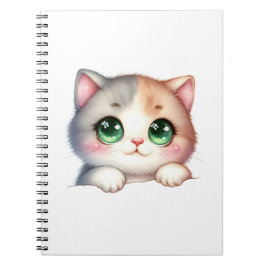 kawai cat anteckningsbok