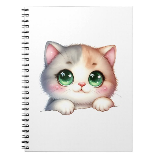 kawai cat anteckningsbok (Framsidan)