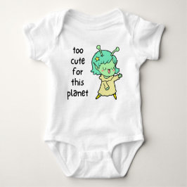 Kawaii Adworthy Alien Art for Cute för den här pla T Shirt