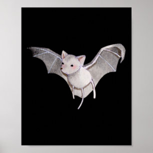Kawaii Aesthetic Y2k Halloween Witchy Flies T Poster