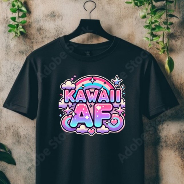 Kawaii AF T Shirt (Skapare uppladdad)