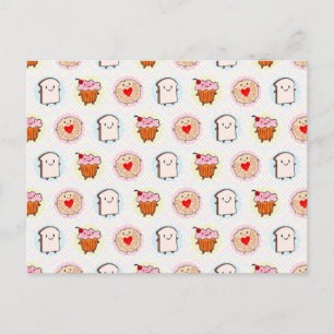Kawaii Aftermiddag Tea Vykort