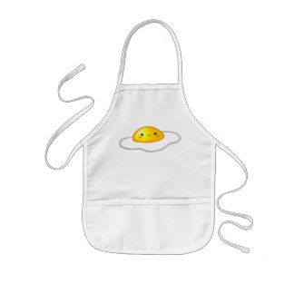 Kawaii äggförkläde barnförkläde