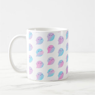 Kawaii akvarellspöken (unicornen) kaffemugg