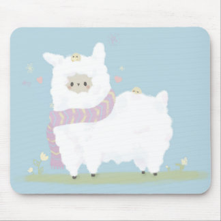 Kawaii Alpaca Mousepad. Musmatta