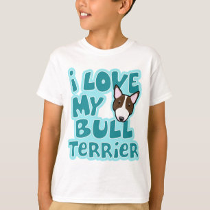 Kawaii älskar jag min Brindle tjurTerrier Tröja