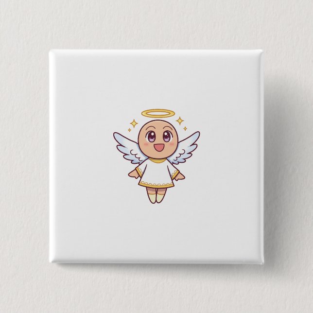 kawaii  angel knapp (Framsida)
