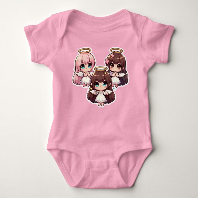 kawaii angels t shirt (Framsida)