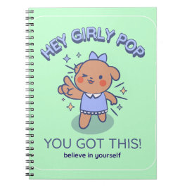 Kawaii Animal Friend Notebook Anteckningsbok