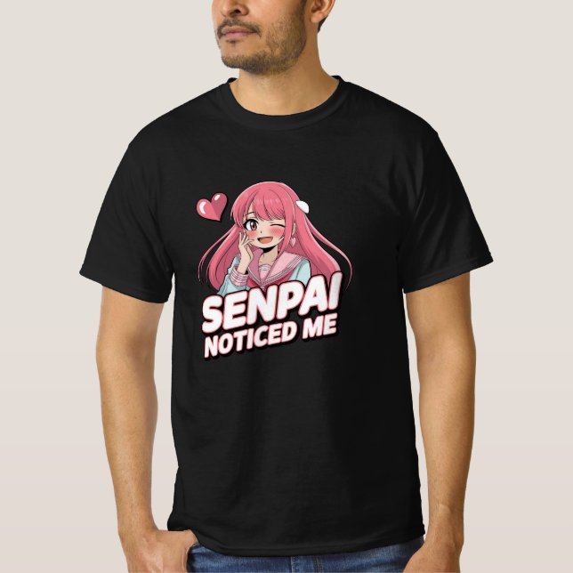 Kawaii Anime Älskare Graphics for Fläkt T Shirt (Framsida)