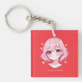 Kawaii Anime Flicka Valentine Sweatshirt