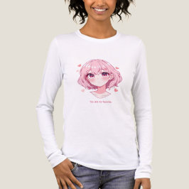 Kawaii Anime Flickvalströja T Shirt