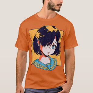 Kawaii Anime Girl Japan Indie Aesthetic Japanska T Shirt
