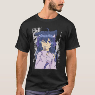 Kawaii Anime Girl Lofi Aesthetic Retro 90S Japanes T Shirt
