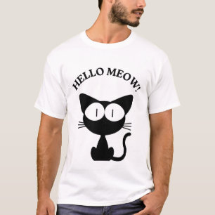 Kawaii Anime Katt som håller Hjärta Baby Bodysuit T Shirt