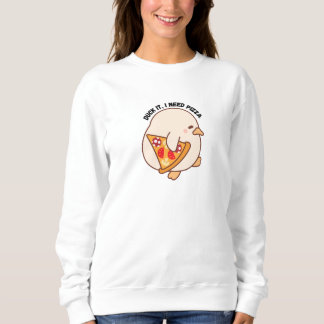 Kawaii Anka Pizza Älskare T Shirt