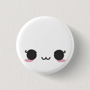 Kawaii ansikten knapp