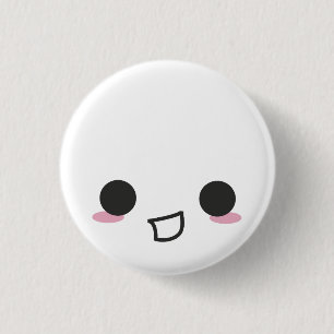 Kawaii ansikten knapp