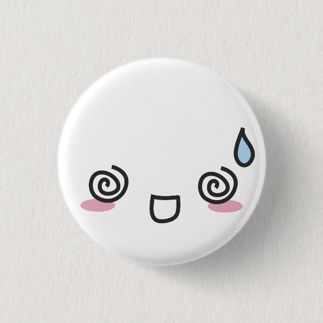 Kawaii ansikten knapp (Framsida)