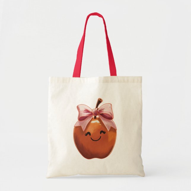 Kawaii apple gift tygkasse (Framsidan)