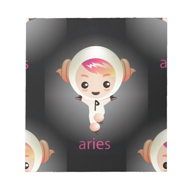 kawaii aries anteckningsblock (Framsida)