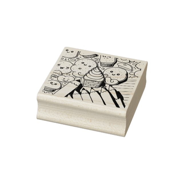 Kawaii Art Supplies Stämpel (Stämpel)
