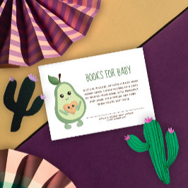 Kawaii Avocado Bokar för Baby Tilläggskort