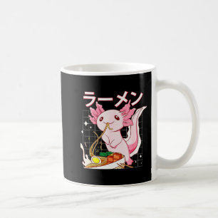 Kawaii Axolotl Eating Ramen Noodles Anime Girls Te Kaffemugg