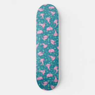 Kawaii Axolotl i Ocean Skateboard