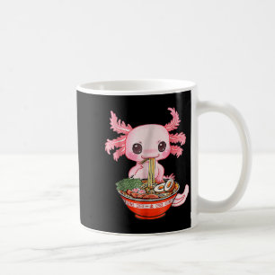 Kawaii Axolotl Ramen Food Japansk Funny Graphic A Kaffemugg
