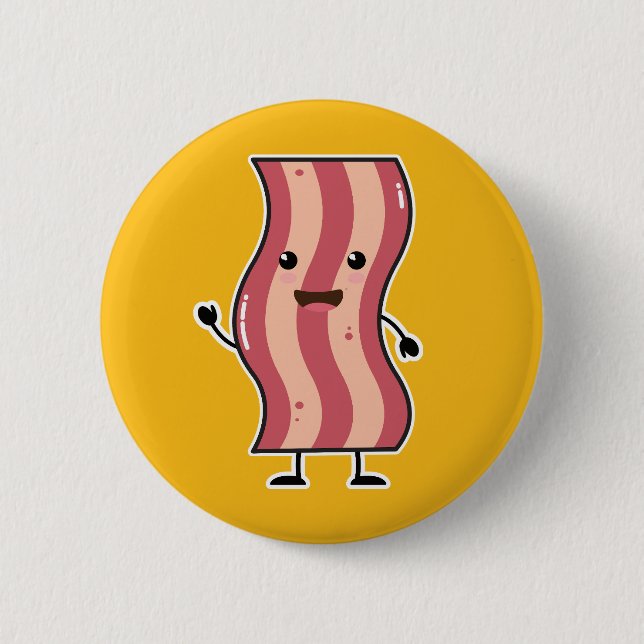Kawaii Bacon: Best Friends For BFF Knapp (Framsida)